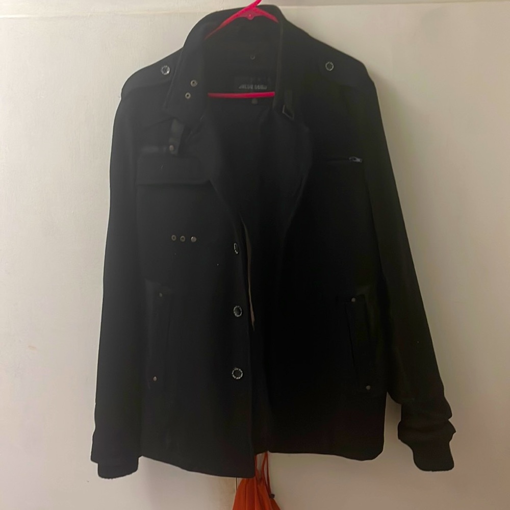 Military Officer Style Peacoat